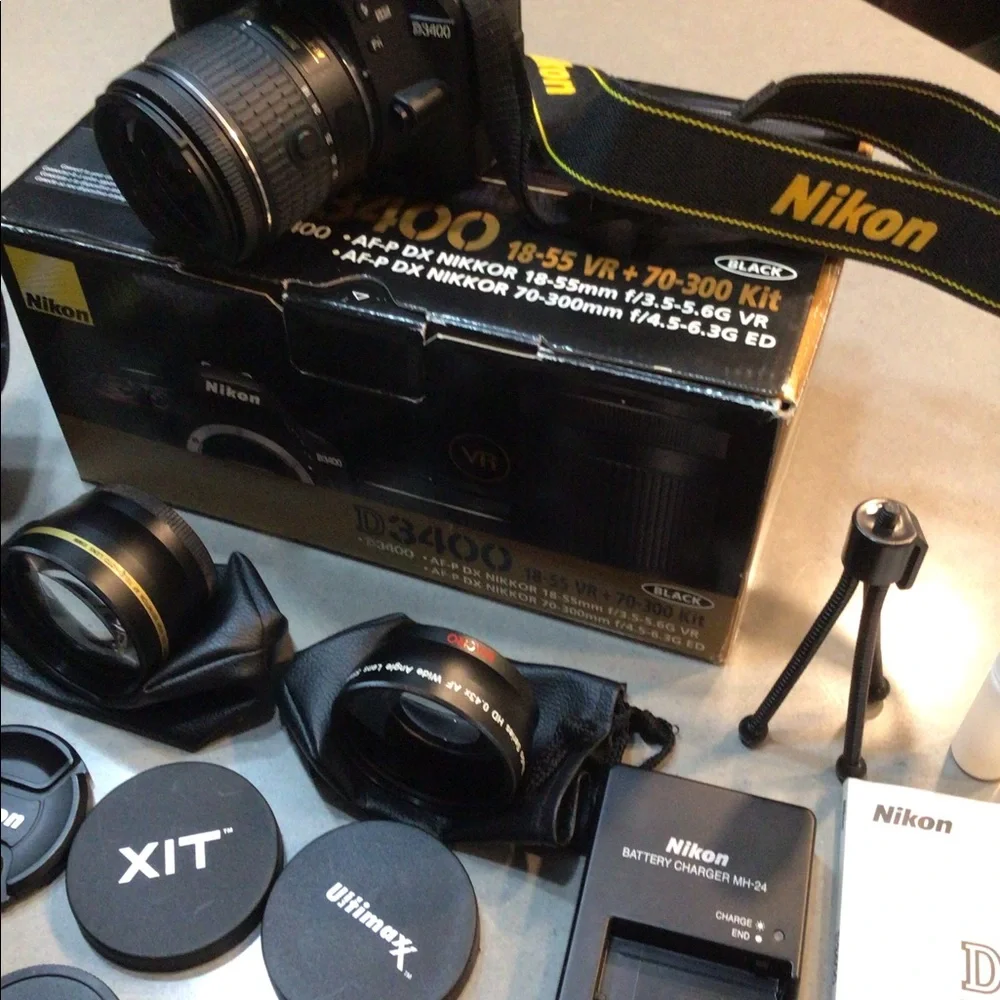 Nikon camera d3400